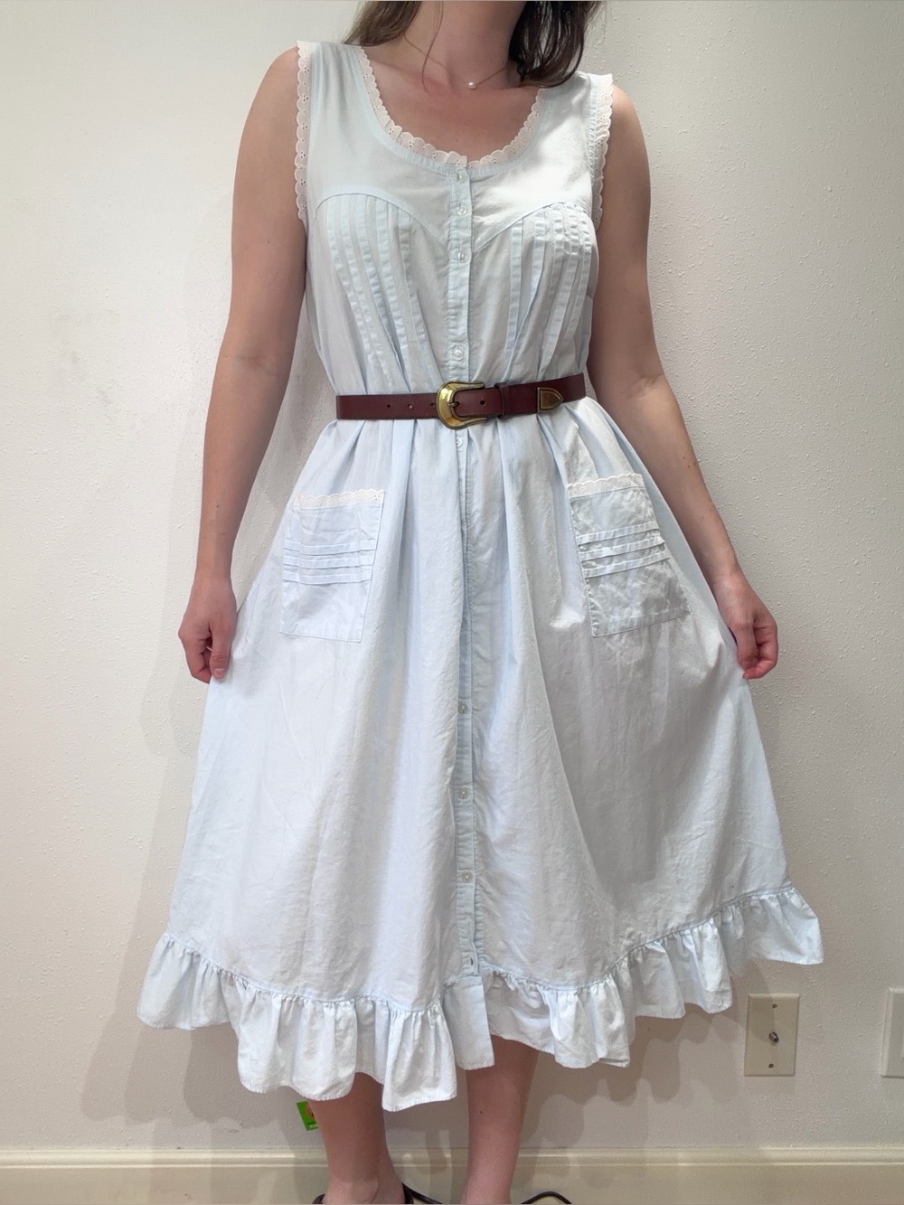 Vintage 70s Prairie Dress